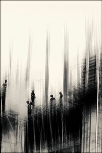 Abstract Construction Workers by Armando Robles