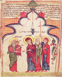 Presentation in the Temple from a Gospel