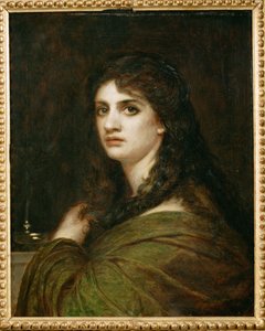Melancholy - Portrait of His Daughter Clara