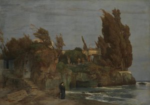 Villa by the Sea II by Arnold Böcklin