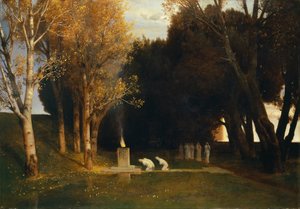 Sacred Grove by Arnold Böcklin