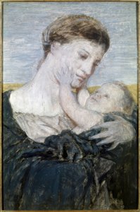 Mother and Child by Arnold Böcklin