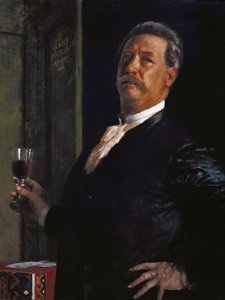 Self-Portrait with the Wineglass