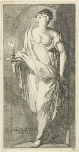 Personification of Servitude by Arnold Houbraken