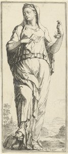 Personification of Fire by Arnold Houbraken