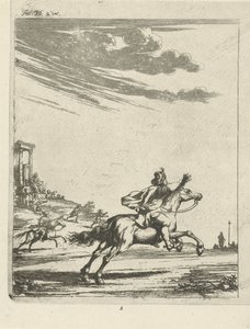 Riders in a Landscape by Arnold Houbraken
