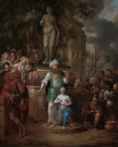 Sacrifice of Iphigenia by Arnold Houbraken