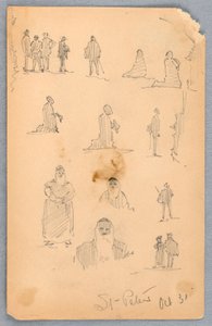 Figure Sketches at St. Peter’s