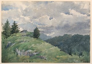 Landscape by Arnold William Brunner