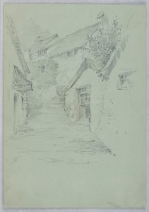 Narrow Steps between Houses by Arnold William Brunner