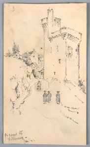 On Road to Villeneuve by Arnold William Brunner