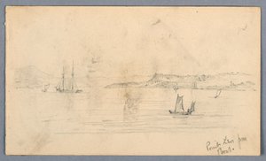 Point Levi From Boat by Arnold William Brunner