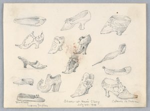 Sketches of Shoes by Arnold William Brunner