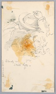 Study With Still Life by Arnold William Brunner
