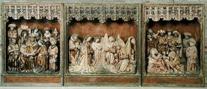 Altarpiece, from Kalkar, Lower Rhine, c.1483 by Arnt von Zwolle