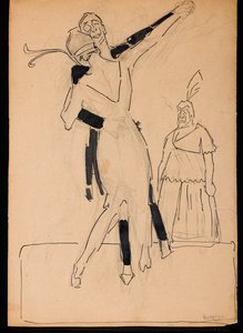 Dancers by Aroldo Bonzagni