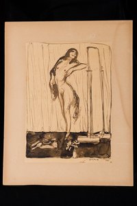 Female Nude by Aroldo Bonzagni