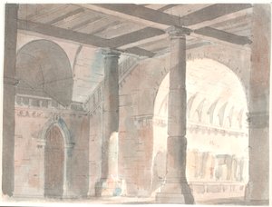 Room with Vaults and Columns