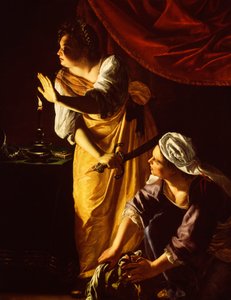 Judith and Her Maidservant with the Head of Holofernes by Artemisia Gentileschi