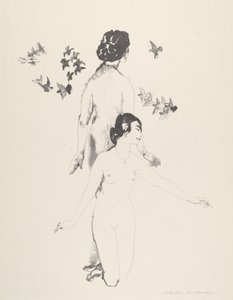 Circling Doves by Arthur B. Davies