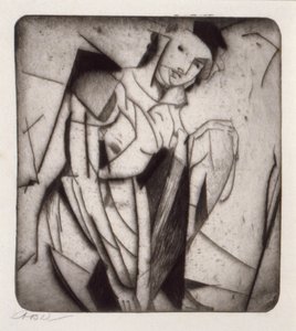 Figure in Glass by Arthur B. Davies