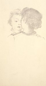 Rab (facing a woman)