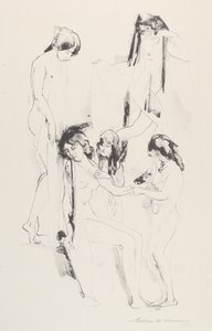 Stir of Shadowed Melodies by Arthur B. Davies
