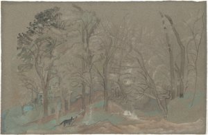 The First Snowfall by Arthur B. Davies