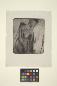 Figure In Glass