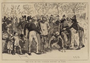 The Raid on the Useless Mouths in Paris by Arthur Boyd Houghton