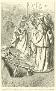 The bones of Bucer and Phagius, which had been several years in their graves, were taken up by Arthur Boyd Houghton
