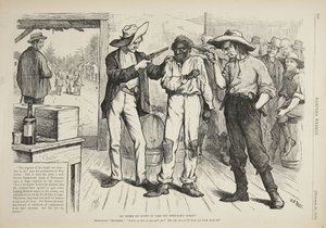 Of Course He Wants to Vote the Democratic Ticket by Arthur Burdett Frost