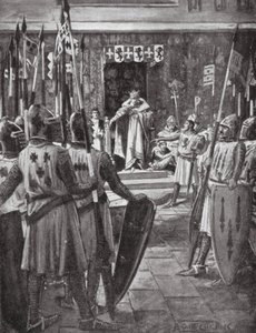 Henry III and the Barons by Arthur David (after) McCormick