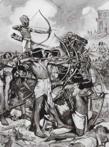 Thothmes III Attacking the Syrians, XVIIIth Dynasty by Arthur David (after) McCormick