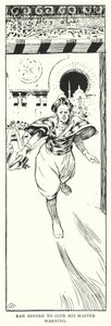 Ran Before to Give His Master Warning by Arthur David McCormick
