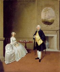 Mr and Mrs Hill by Arthur Devis