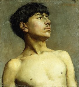 Portrait of Xavier Martinez by Arthur Frank Mathews