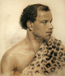 Portrait of an African by Arthur George Walker