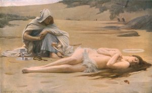 Pelagia and Philammon by Arthur Hacker