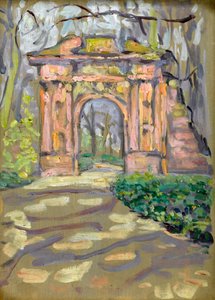 Ornamental Arch in a Park