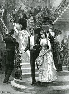 Going down to supper. My first ball by Arthur Hopkins