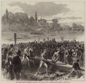 The International University Boat-Race, the Harvard Crew Returning from Practice by Arthur Hopkins