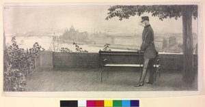 Emperor Franz Joseph I of Austria by Arthur Lajos Halmi