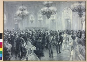 Reception at Court for Emperor Wilhelm II
