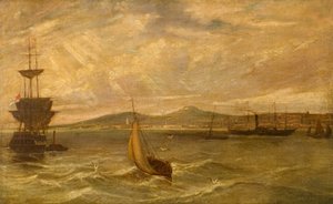 Dundee from the Roadstead by Arthur Lee