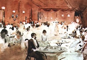 Gardenia Club with Mrs. Melville in the Foreground