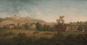 Landscape with Dover Castle in the Distance by Arthur Nelson