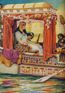 Cleopatra - The Serpent of Old Nile in the Royal Galley by Arthur Percy Dixon