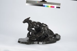 Kangaroo and Dog by Arthur Putnam