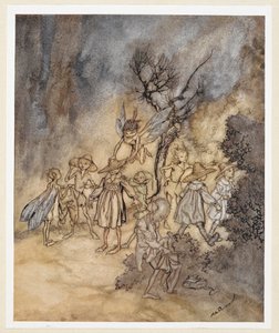 ACT IV: Scene I, line 138 Enter certain Reapers, properly habited. Juno and Ceres send Iris to fetch some nymphs and reapers to perform a country dance.